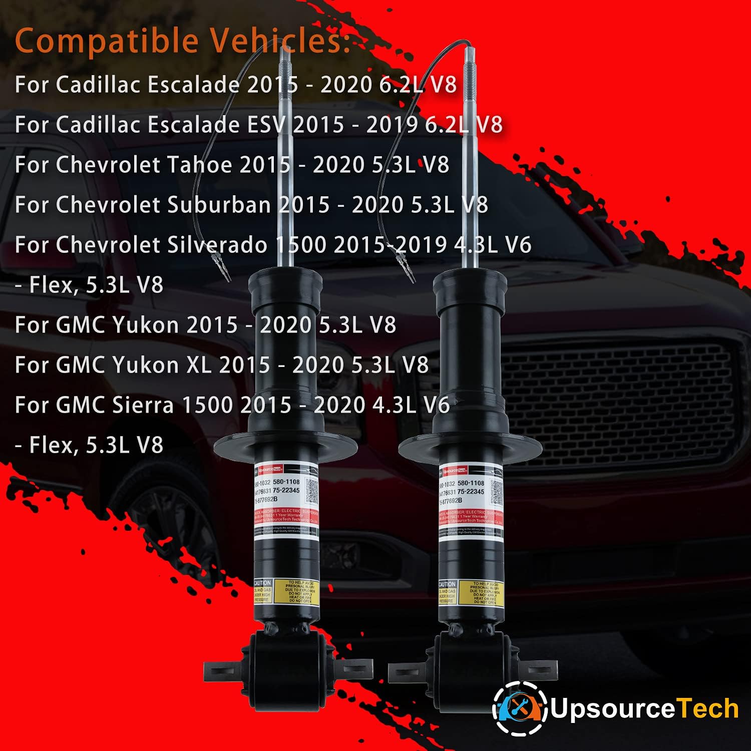 Front Suspension Struts with MRC for Cadillac Escalade 2015-2020 E86940