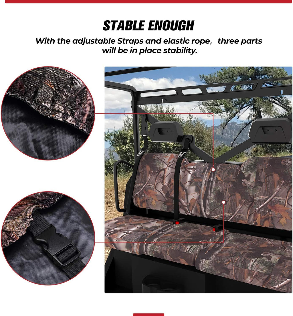 Waterproof Camo Seat Cover Set D842