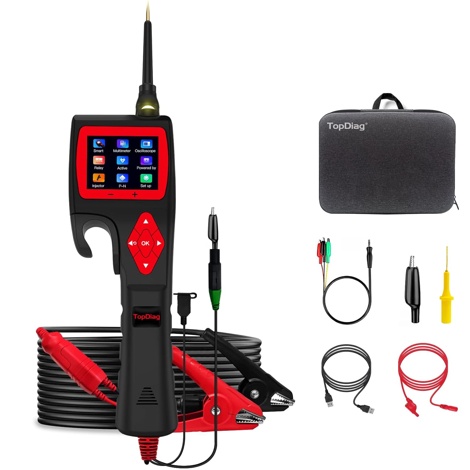 12V 24V Automotive Circuit Tester with Multimeter P117