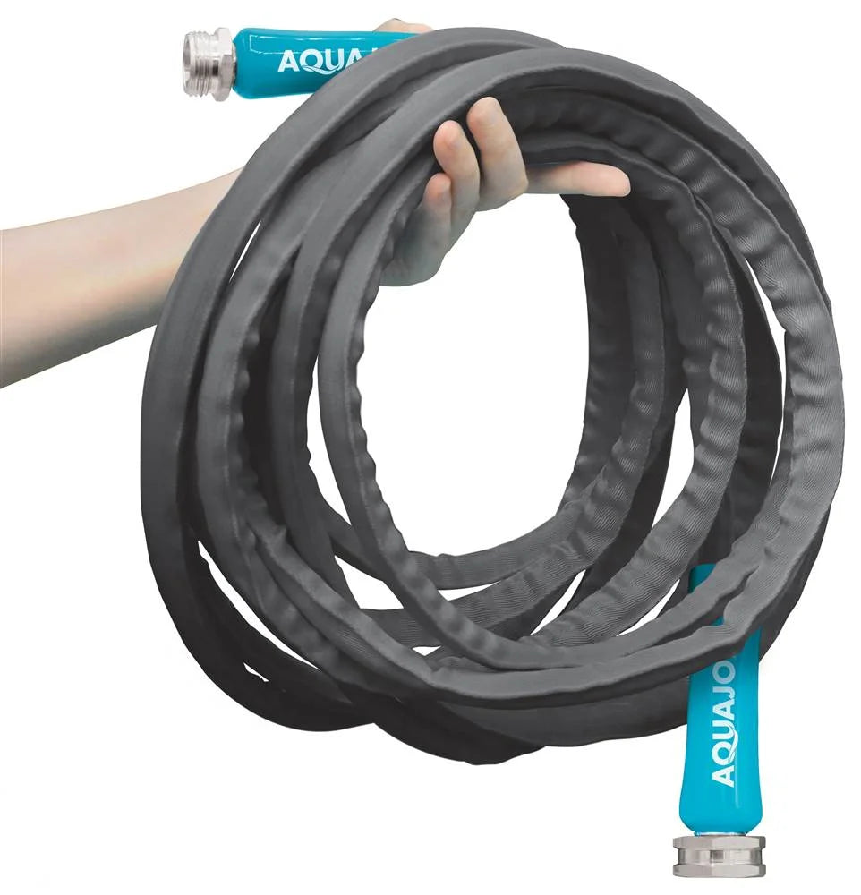 25ft Fiberjacket Garden Hose with Metal Fittings S1908