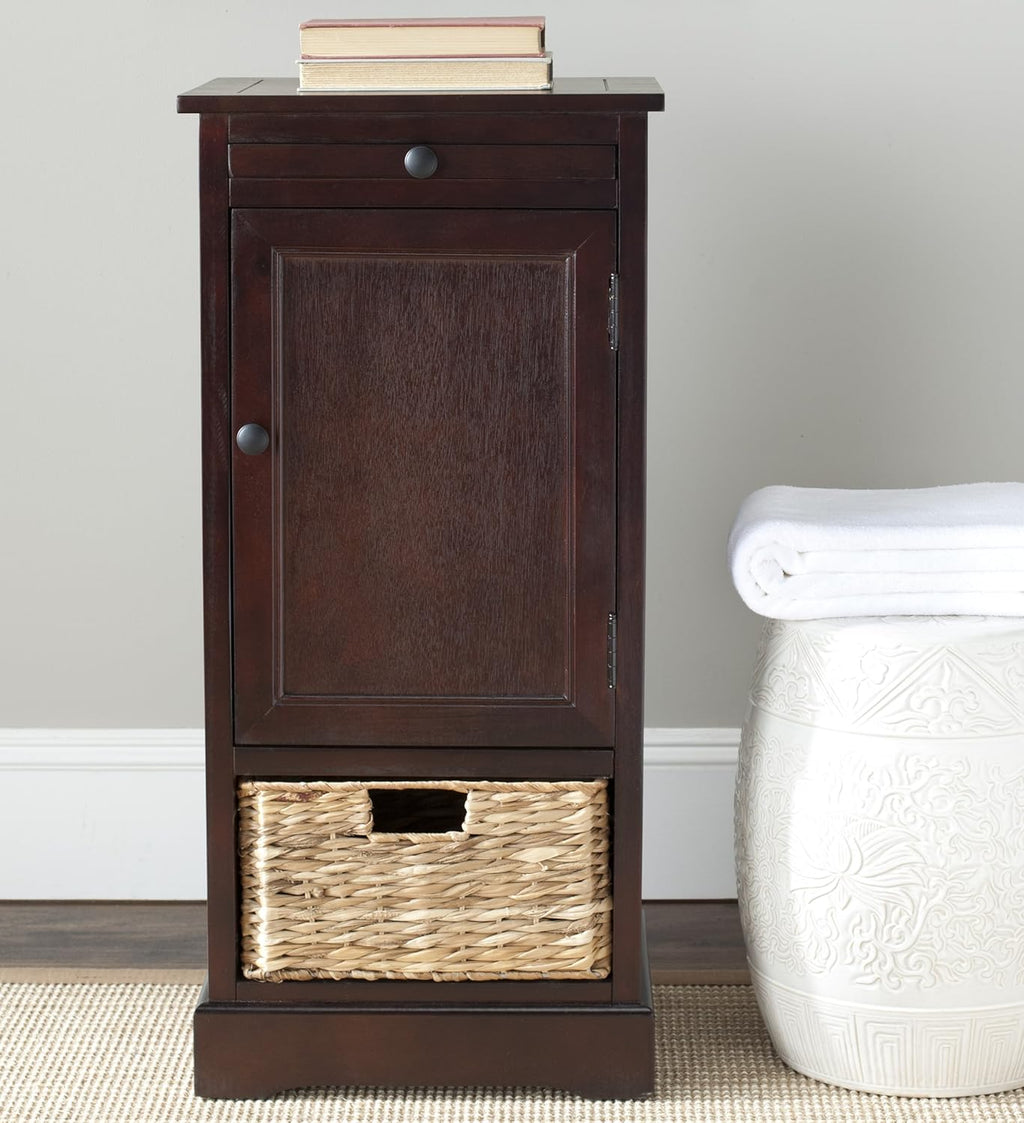 Vintage Grey Tall Storage Unit S4094