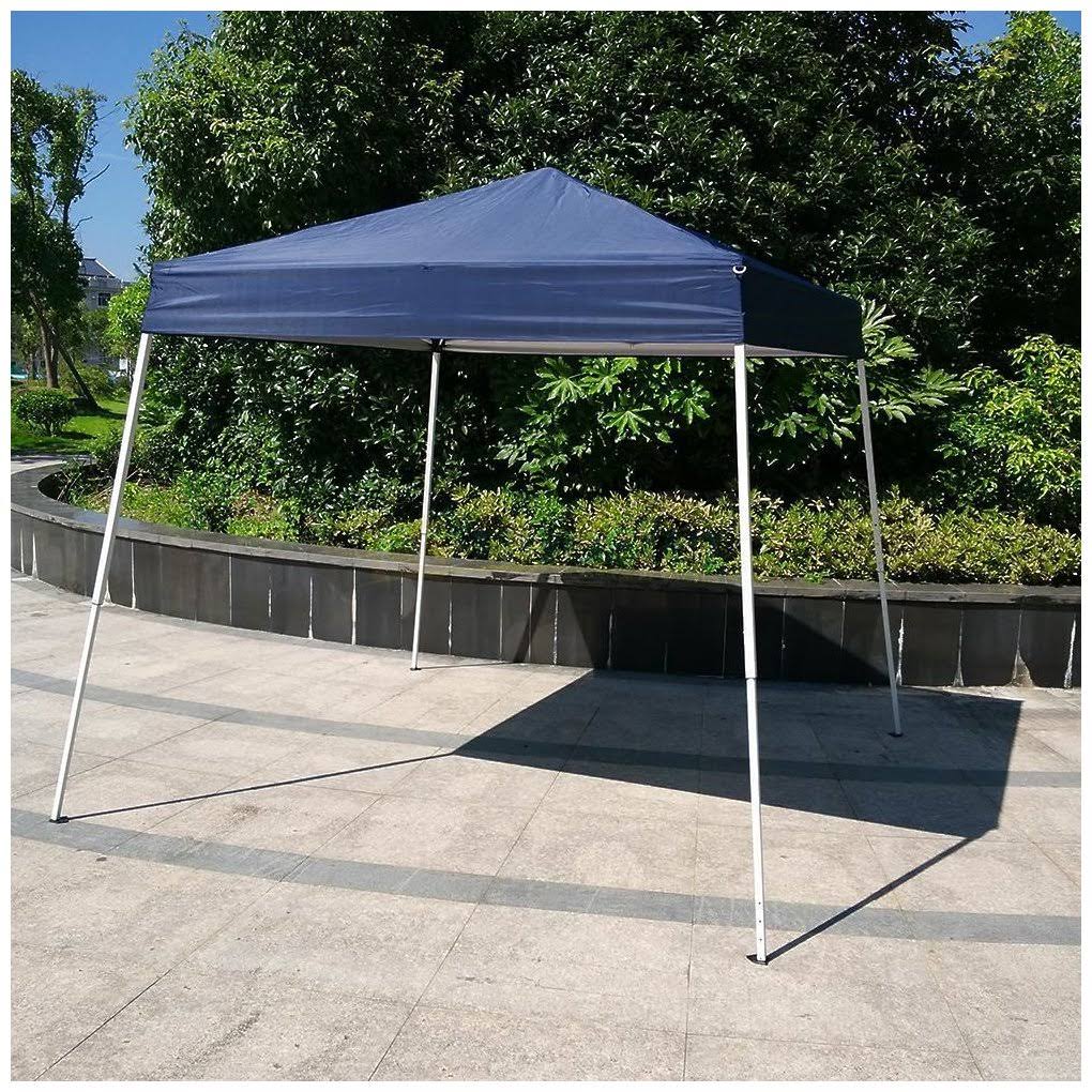Blue 10 x 10 ft. Pop Up Canopy Tent with Carry Bag L473
