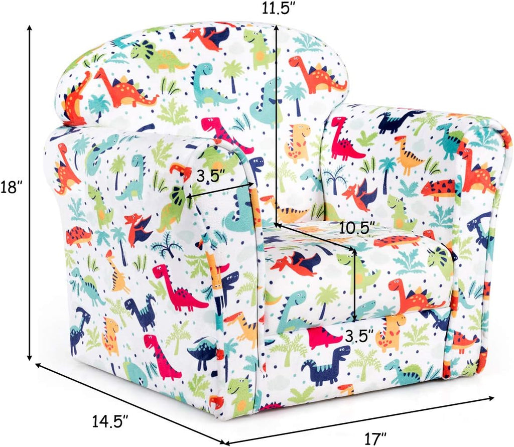 Kids Sofa with Dinosaur Pattern Q3963