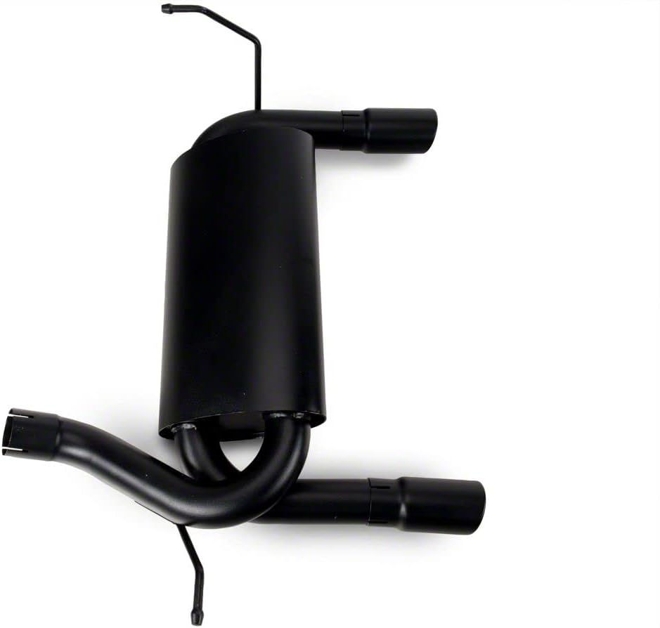 Dual Outlet Axle-Back Exhaust with Black Tips G5447