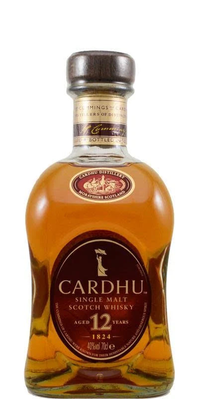 Cardhu 12 Year Old Speyside Single Malt Scotch Whisky Y434536