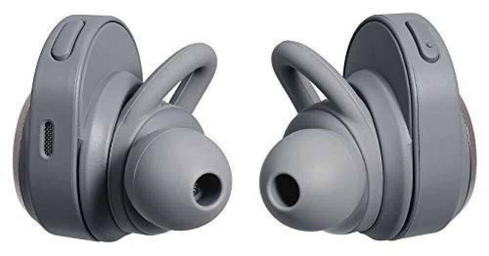 Gray Wireless Bluetooth Earphone Q55666