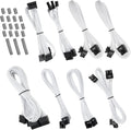 Mod White Sleeved Modular PSU Cable Set O533251