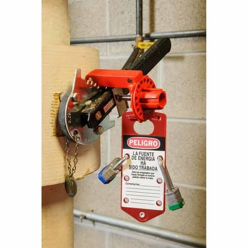 Keyed Padlock, 1-5/16x22w, pk6 K737505