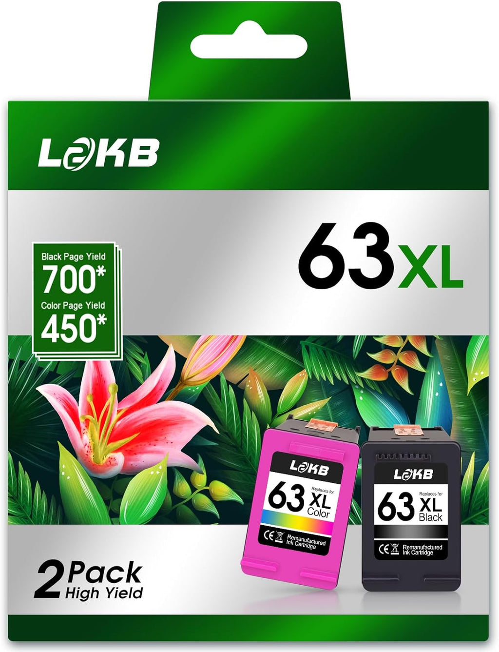 63XL Ink Cartridge Combo Pack E29754