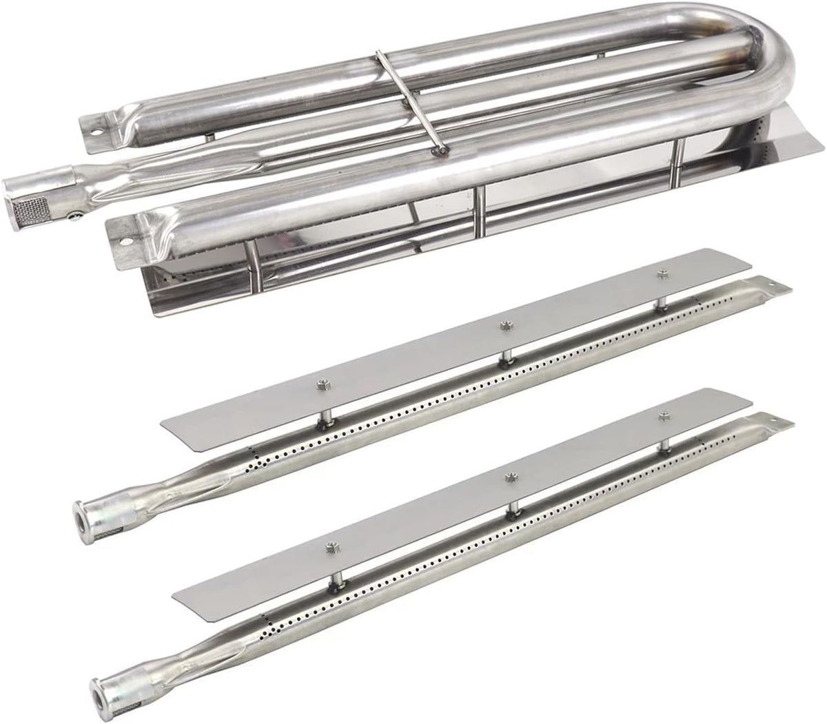 Stainless Steel Burner Tube Replacement for Gas Grill, Pack of 2 J7830