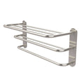 Polished Nickel Three Tier Towel Shelf with Drying Rack Z202