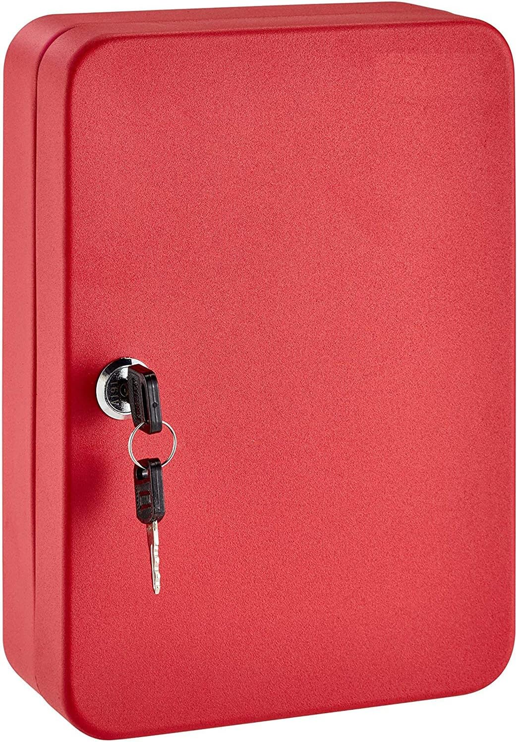 48 Key Steel Security Key Organizer Wall Mount Lock Box (Black) R148219