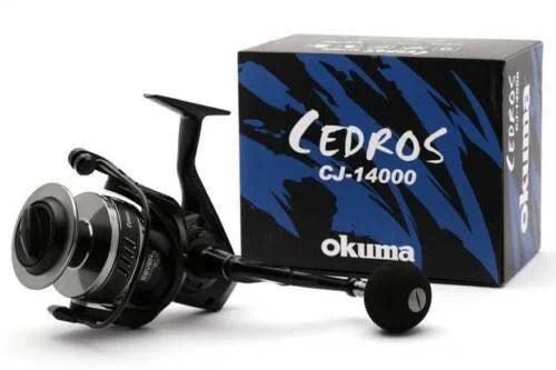 Okuma Cedros 14000 5.4:1 Left/Right Spinning Reel Dual Force Drag F221188