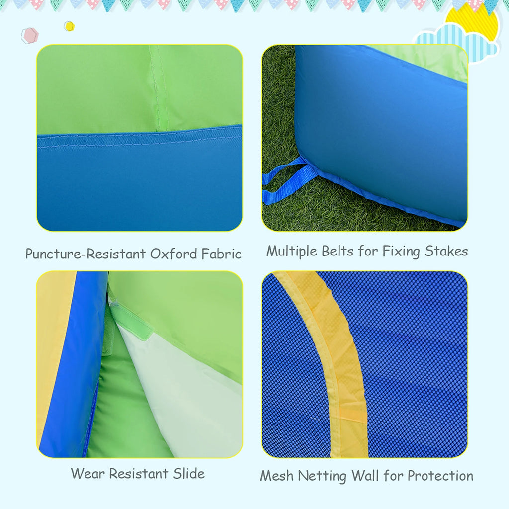 Inflatable Kid Bounce House Slide Splash Pool Jumping Castle I306567