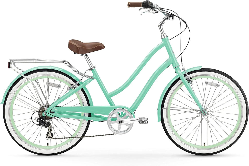 Pre-Owned Steel Step-Through Touring Hybrid Bike 7 Speed 26" K483854