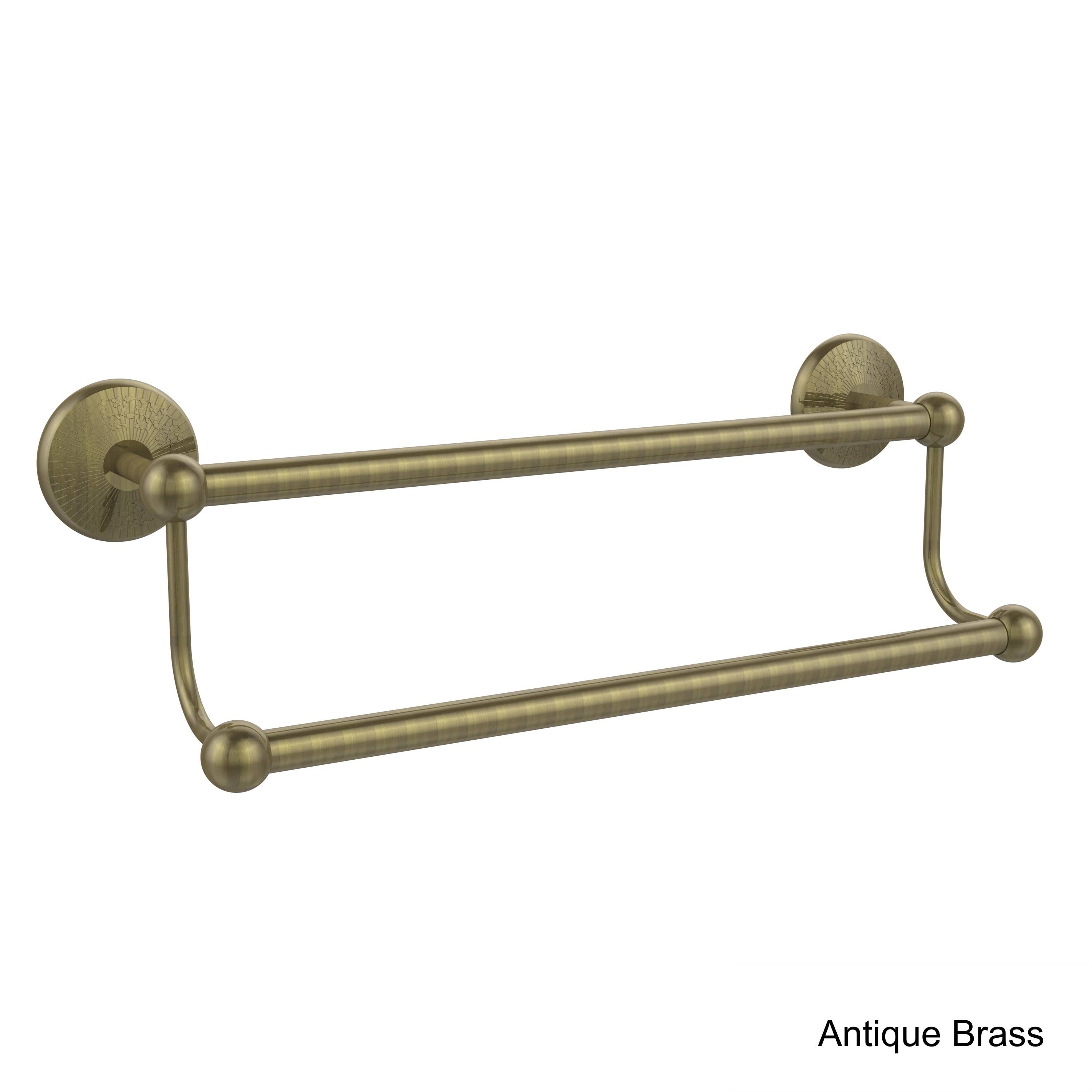 18 inch Double Towel Bar Satin Nickel A2443