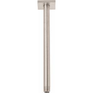 White 30x22 Ceiling Shower Arm with Square Base E886