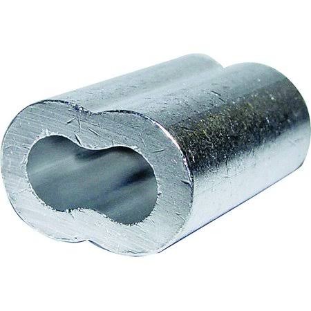 3/16 inch Aluminum Cable Ferrules 50 Pack V5545