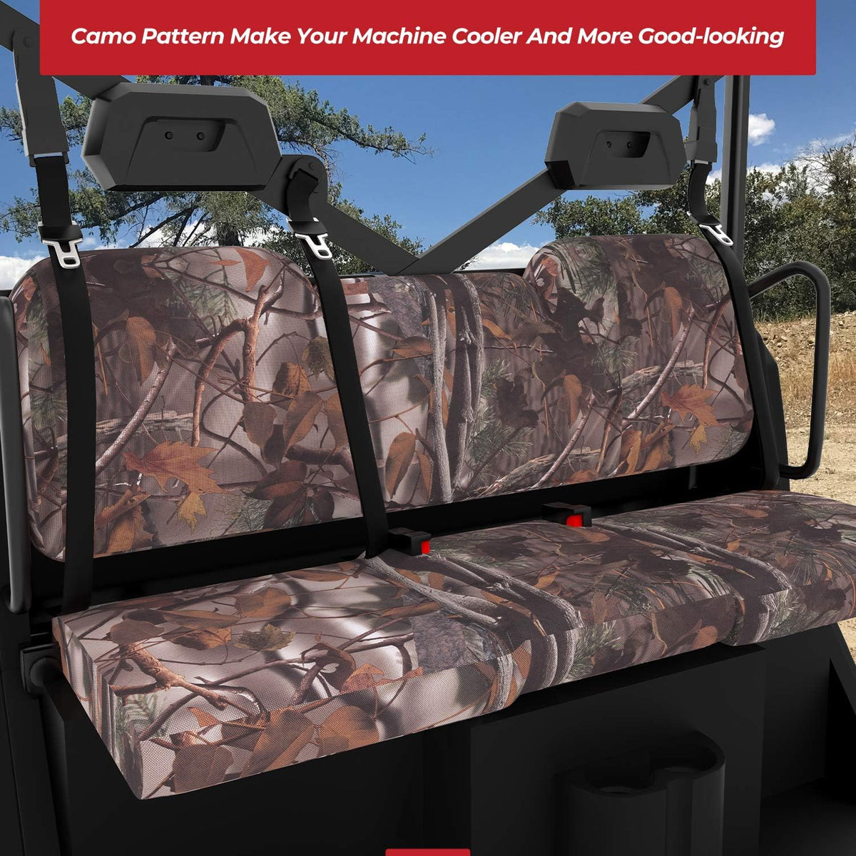 Waterproof Camo Seat Cover Set D842
