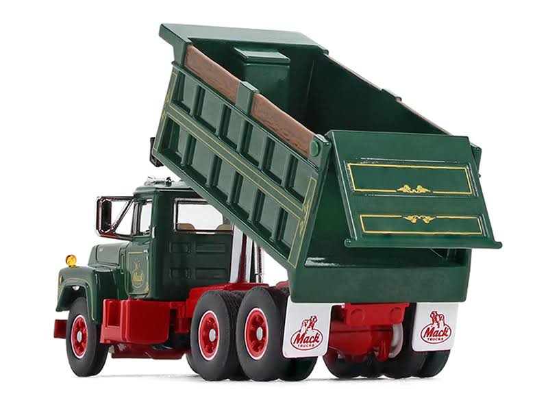 Red Diecast Mack Dump Truck E8409