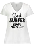 Surfer V-Neck T-Shirt Y113414