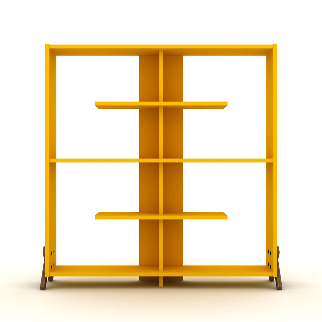 White Bookcase D982