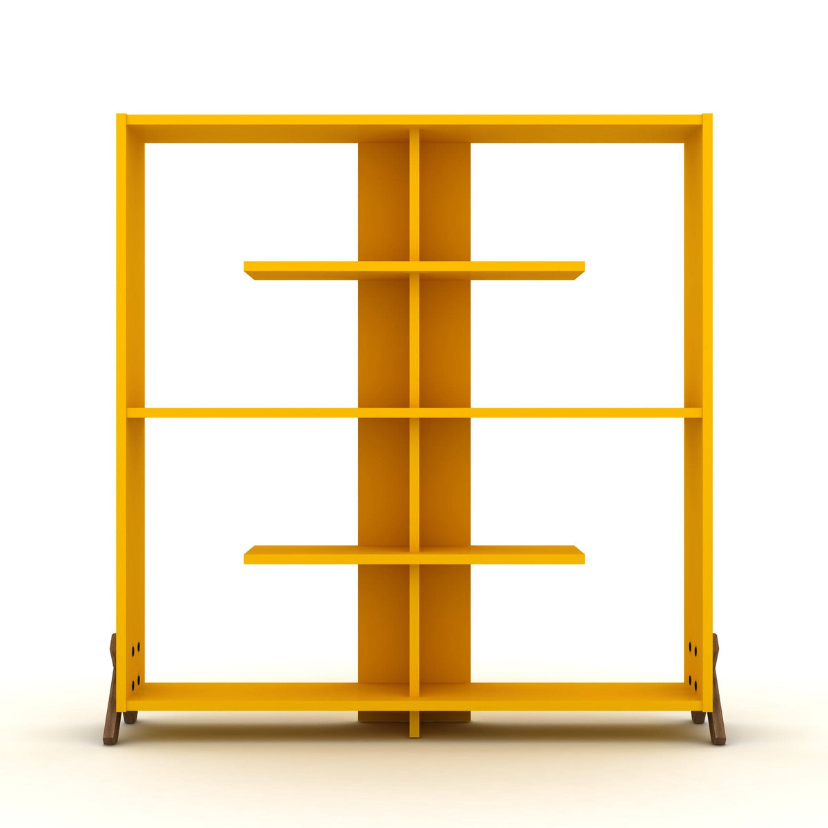 White Bookcase D982
