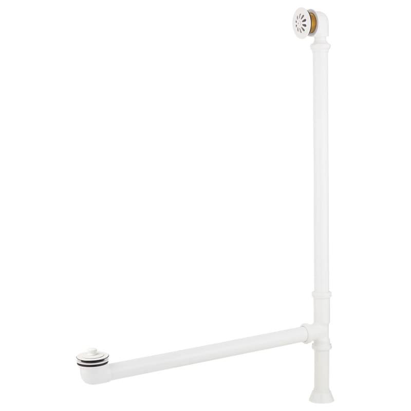 Lift and Turn Tub Drain with Swivel Head and Daisy Wheel Overflow K444