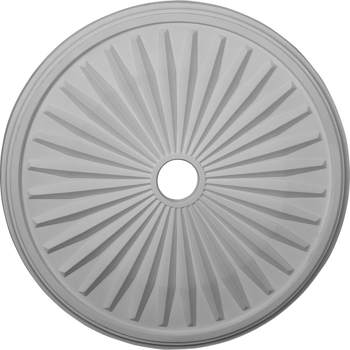 Hand-Painted Pale Gold Ceiling Medallion V83976