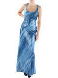 Sequined Maxi Evening Dress H72097
