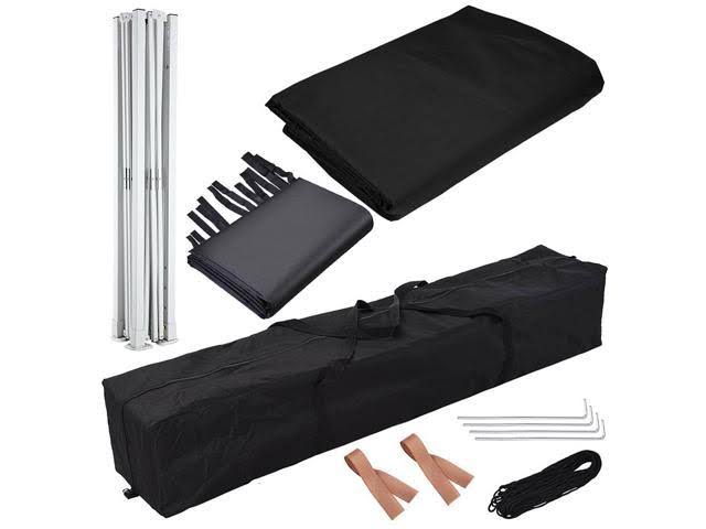 10x10 ft Pop Up Canopy with Sidewall Instant Shelter Tent W455