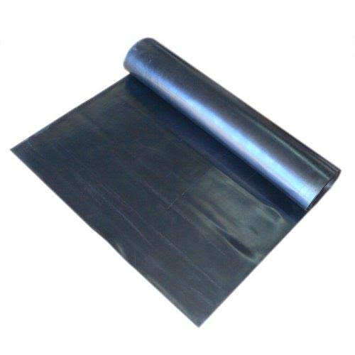 EPDM Sheet 60A Black 1/8 x 22 x 3ft W x 18ft L I58131