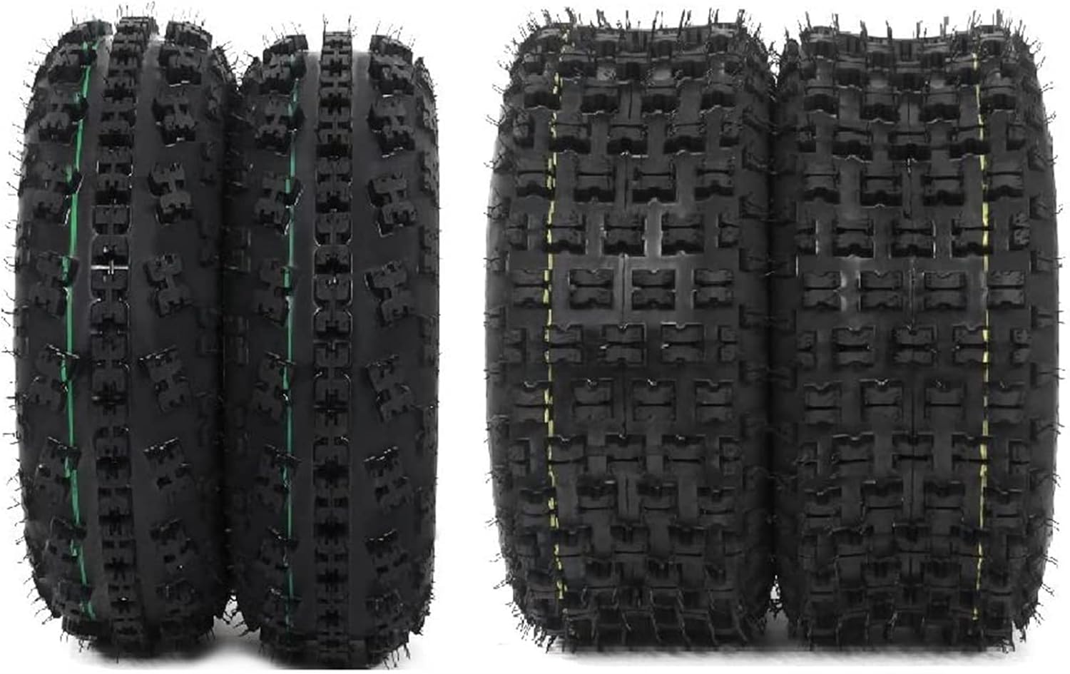 Set of 4 ATV UTV Tires Tubeless L8018