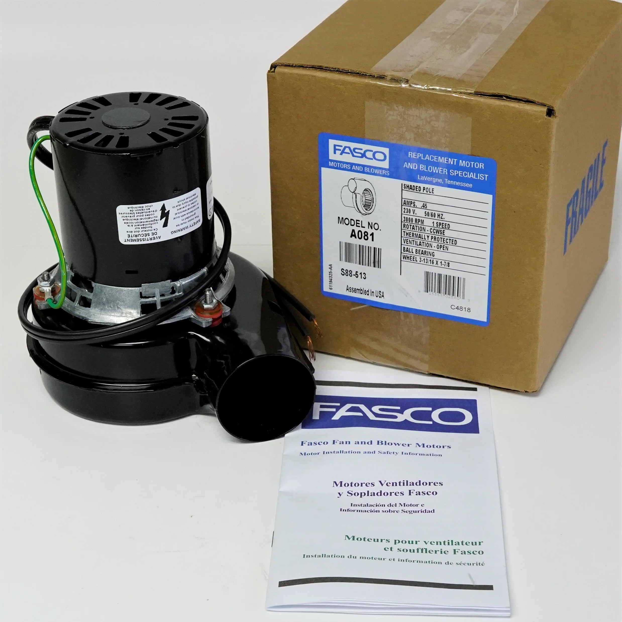 Motor for Magic Chef HWC Series I767720
