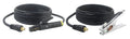 200 Amp Welding Leads Assembly Set with Dinse 35-70 Connector, #2 AWG Cable, 25 Feet each Lead M689