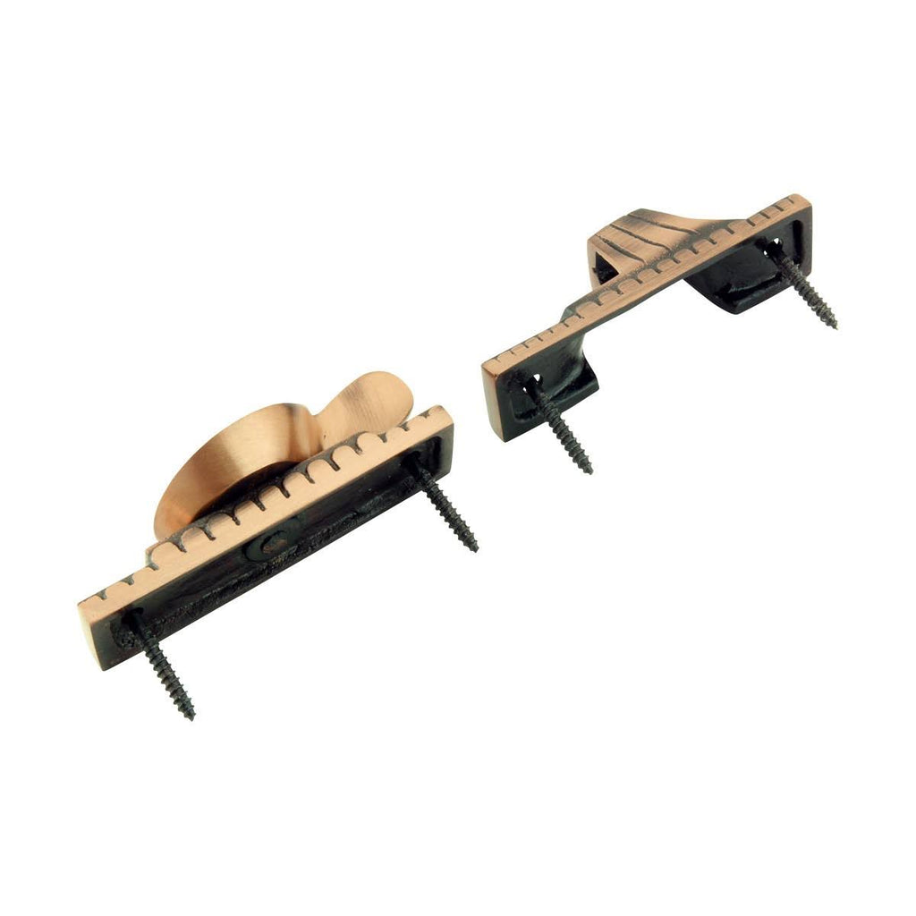 8 Ornate Solid Brass Window Sash Lock Y572261