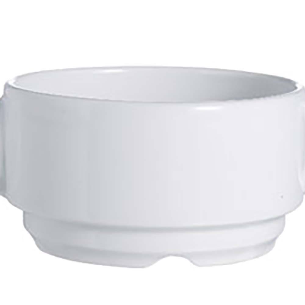White 9 oz. Soup Bowl J807