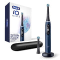 Black Rechargeable Electric Toothbrush with 5 Cleaning Settings, 2 Replacement Heads, and Travel Case B900424