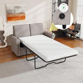 Black 3-in-1 Convertible Sleeper Sofa Bed with Adjustable Backrest X61924