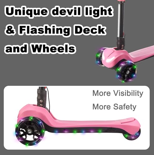 3 Wheel Electric Scooter with LED Display and Folding T4269