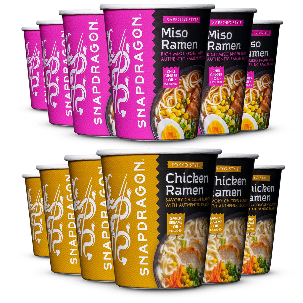 2.2 oz Pack of 12 Ramen Cups X530041