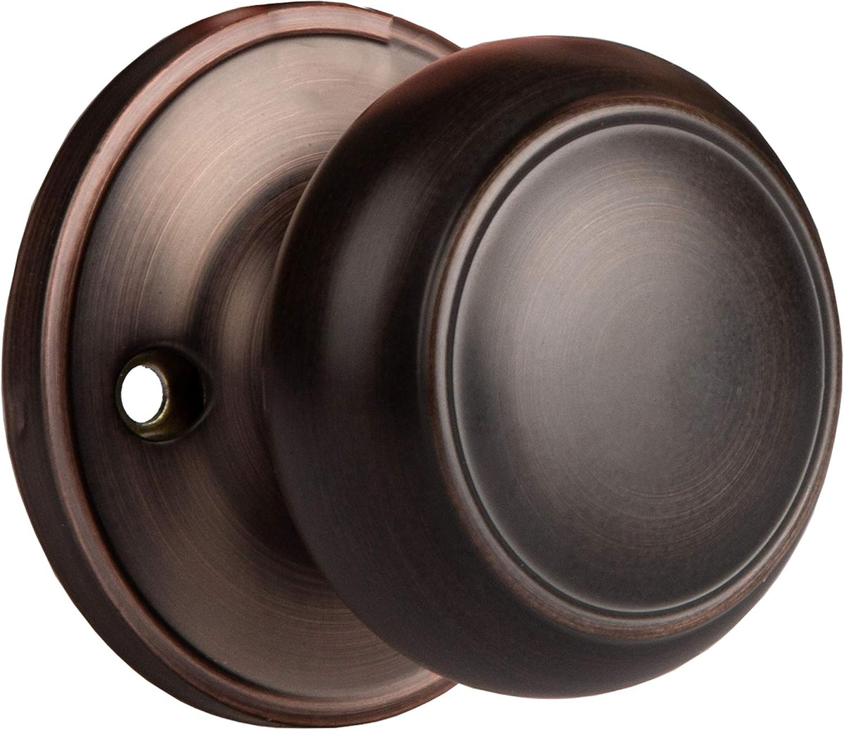 Oil Rubbed Bronze Privacy Door Knobs, Ball Style, 10 Pack D899