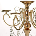 Gold Metal Candle Holder Candelabra T94056