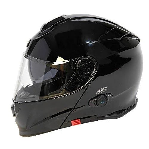 Silver Flip-Up Motorcycle Helmet U617