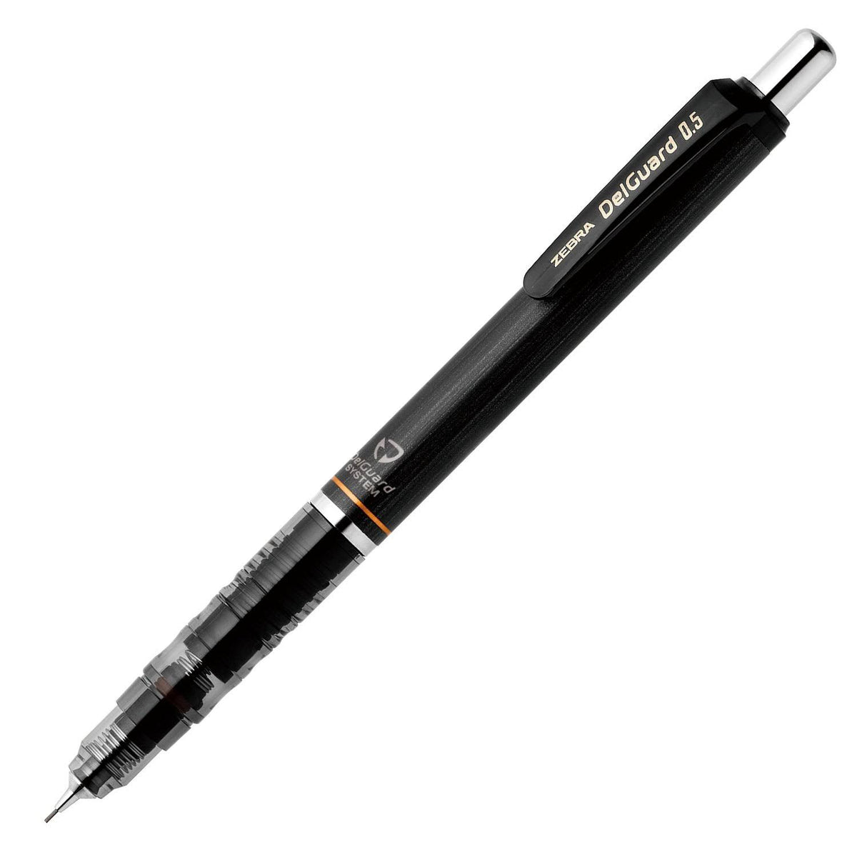 Zebra DelGuard Mechanical Pencil 0.5mm Black W78458
