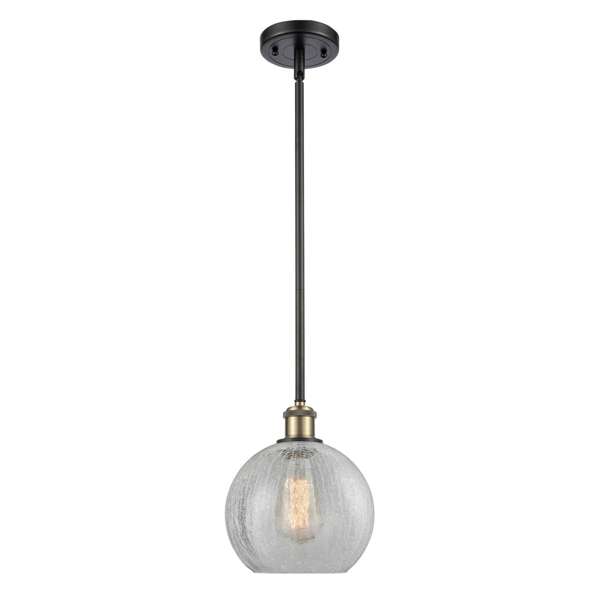 Black Antique Brass 1 Light Pendant D82699