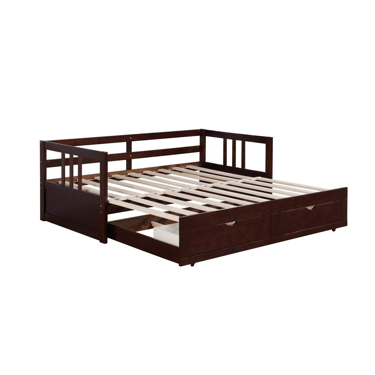 Grey Expandable Storage Daybed L8167