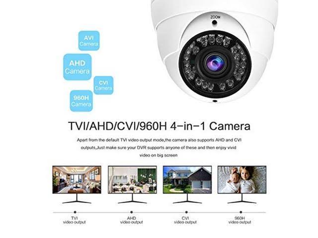 Dome Security Camera 2.8mm-12mm Varifocal Lens 100ft V533098