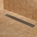 Brushed Stainless Steel Linear Shower Drain E48258