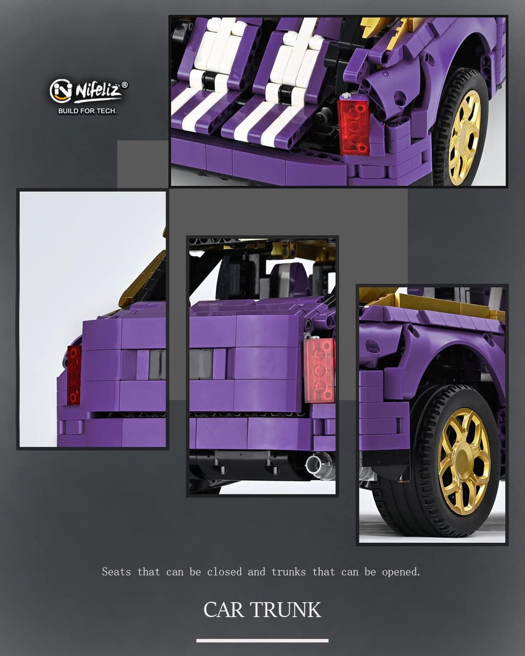 SUV Building Kit with Technique Functions (3,161 Pieces) P5132